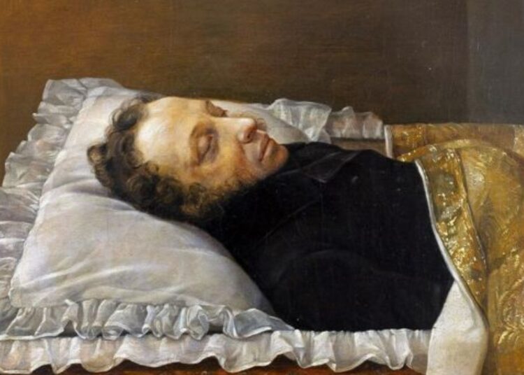 Как мучительно умирал Пушкин: агония поэта и его последние слова