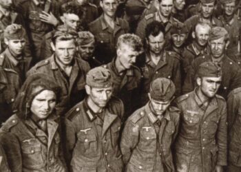 Как красноармейцы относились к пленным немцам