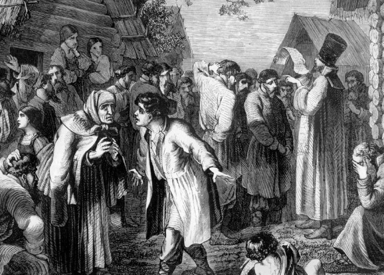 Каким русским крестьянам суждено было жениться не по своей воле